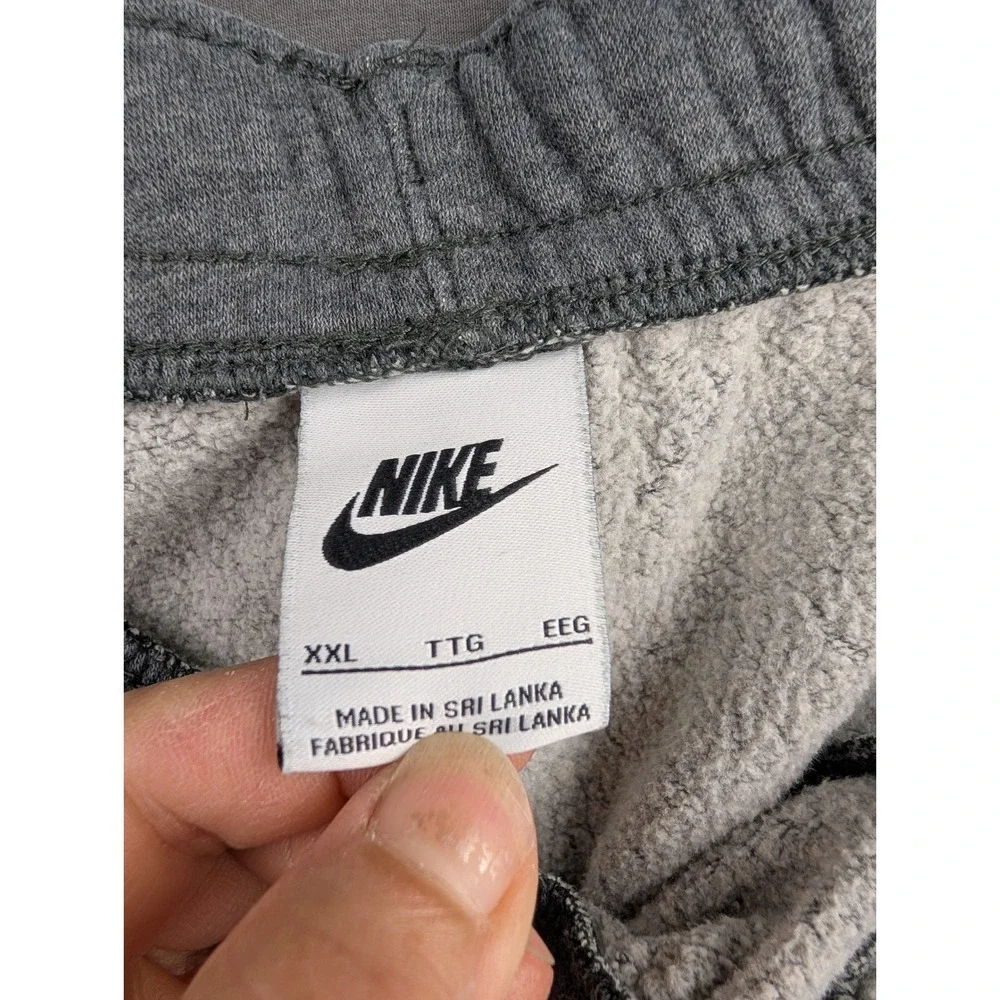 Nike Mens Sportswear Club Fleece Joggers Gray‎ Size XXL